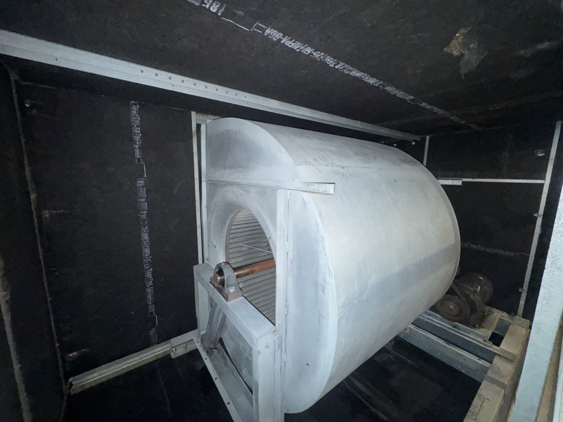 Before — AHU Fan Unit Cleaning & Restoration