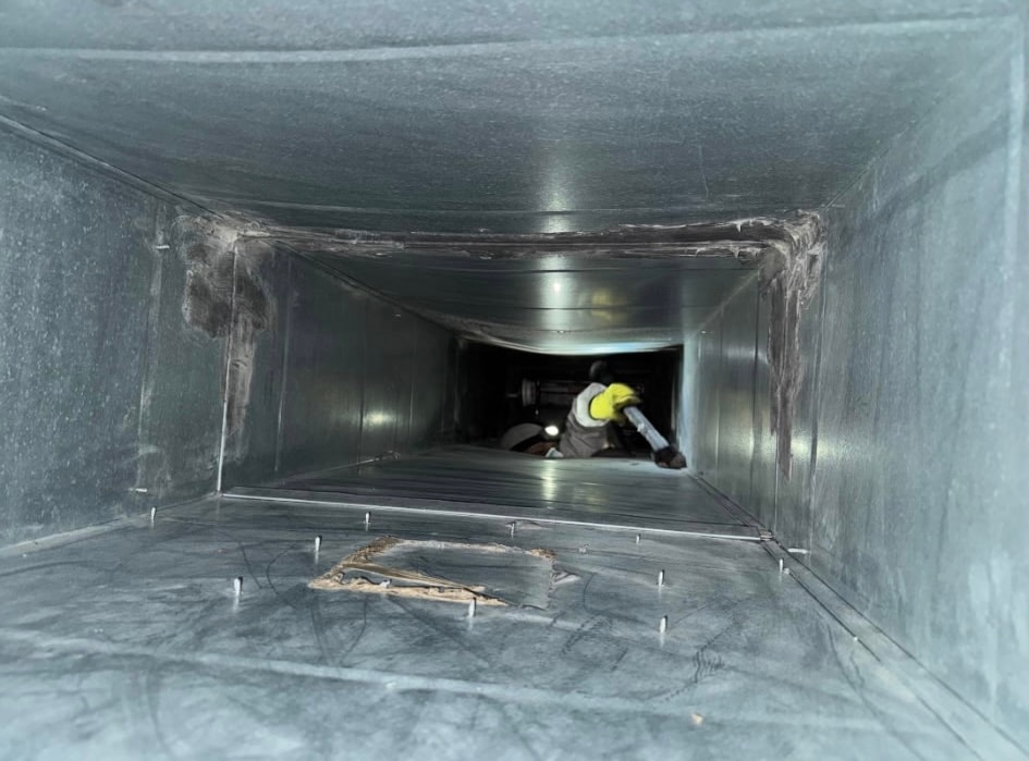 After — Commercial Duct Interior
